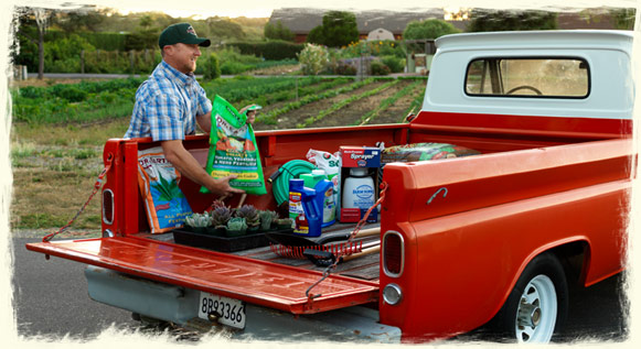 Grower supplies near San Luis Obispo